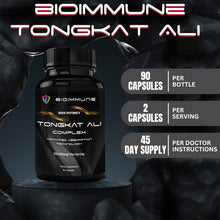 Cargar imagen en el visor de la galería, Longjack Tongkat Ali 200x Cápsulas | Suplemento Natural para Aumentar Masa Muscular y Testosterona | Gamero Honduras