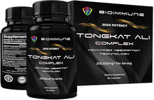Cargar imagen en el visor de la galería, Longjack Tongkat Ali 200x Cápsulas | Suplemento Natural para Aumentar Masa Muscular y Testosterona | Gamero Honduras