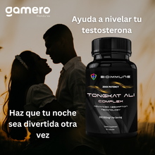 Cargar imagen en el visor de la galería, Longjack Tongkat Ali 200x Cápsulas | Suplemento Natural para Aumentar Masa Muscular y Testosterona | Gamero Honduras