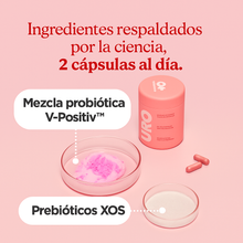Cargar imagen en el visor de la galería, URO Vaginal Probiotic – Cápsulas Probióticas para la Salud Íntima Femenina