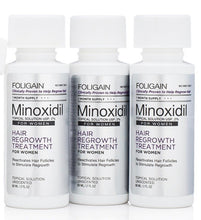 Cargar imagen en el visor de la galería, Foligain® Topical Minoxidil 60ml para Dama – Tratamiento Capilar Exclusivo | Gamero Honduras