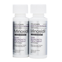Cargar imagen en el visor de la galería, Foligain® Topical Minoxidil 60ml para Dama – Tratamiento Capilar Exclusivo | Gamero Honduras