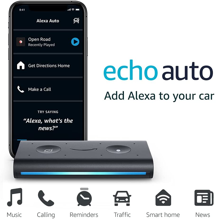 Echo Auto 1 -  Alexa en Ecuador