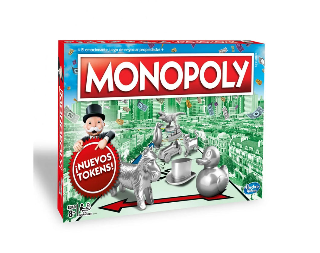 Hasbro Gaming Monopoly Edición Clásica