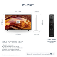 Cargar imagen en el visor de la galería, Televisor SONY 65&quot; UHD LED 4K Google TV
