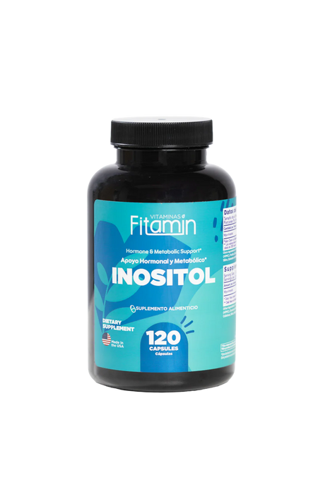 Myo-Inositol 1000 mg – Suplemento para Equilibrio Hormonal, Metabólico y Mental | 120 Cápsulas GameroHn