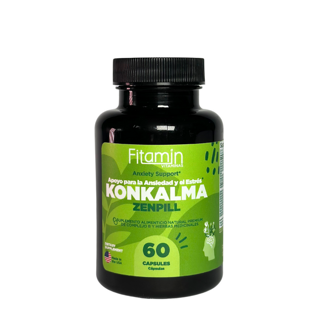 KONKALMA – Suplemento Calmante y Antiestrés | Gamero Honduras