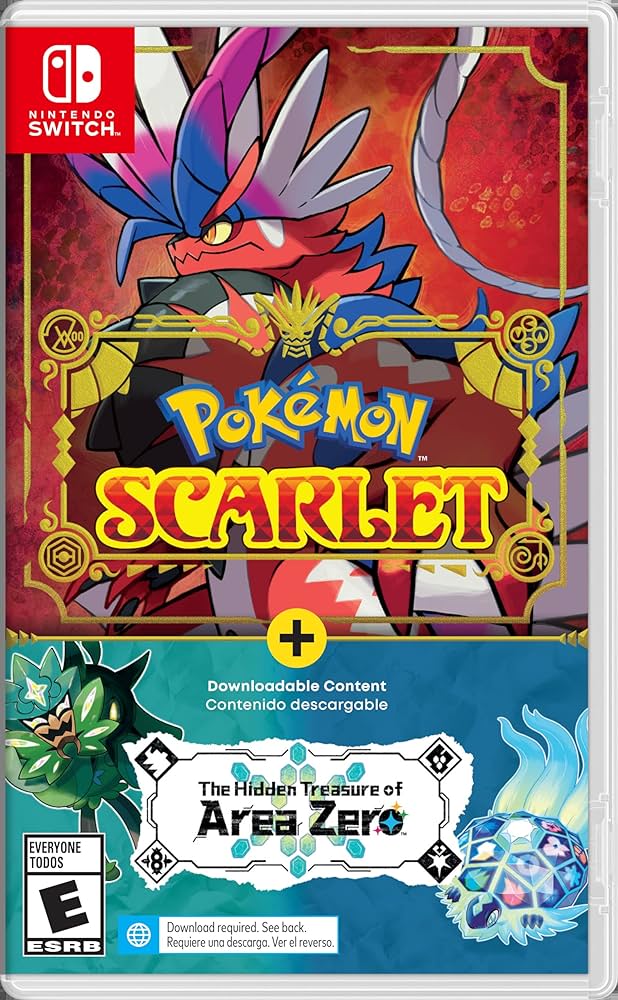 Nintendo Pokemon Scarlet + Area Zero