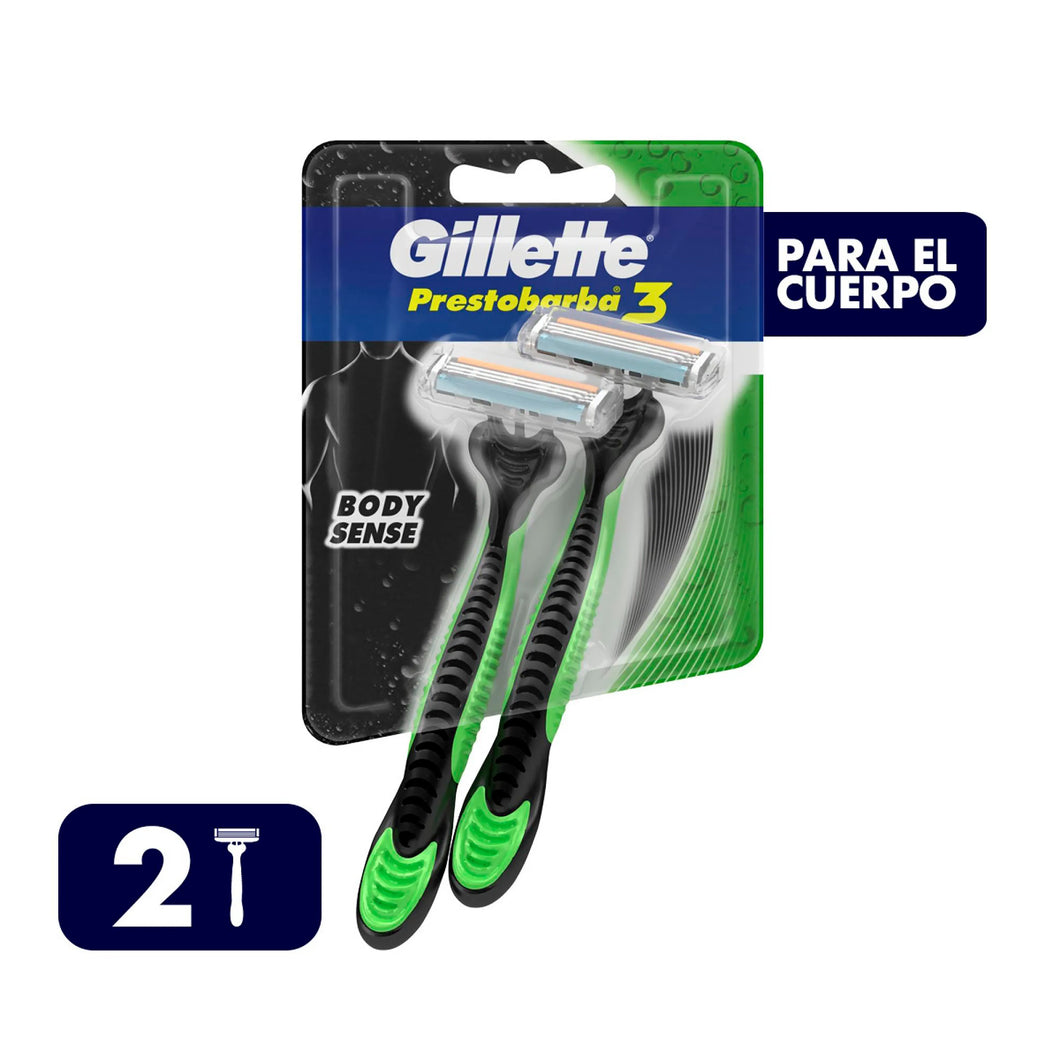 Gillette Pb 3 Bodysense 2un.