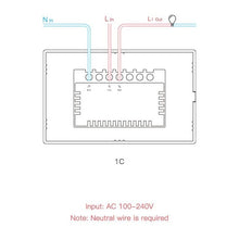 Cargar imagen en el visor de la galería, SONOFF Interruptor Táctil Inteligente
