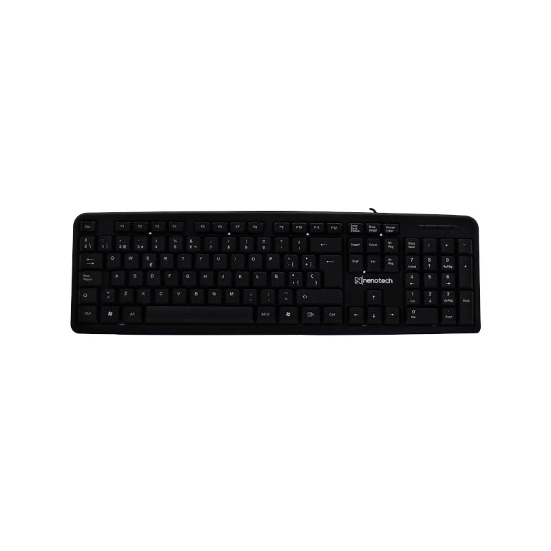 Teclado Nenotech USB 2.0 con teclado numérico