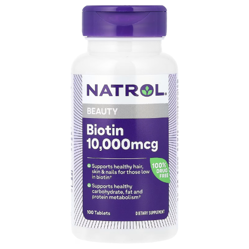 Biotin - NATROL - 100 capsulas