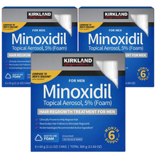 Cargar imagen en el visor de la galería, Kirkland Signature® Foam Minoxidil 60gr para hombre
