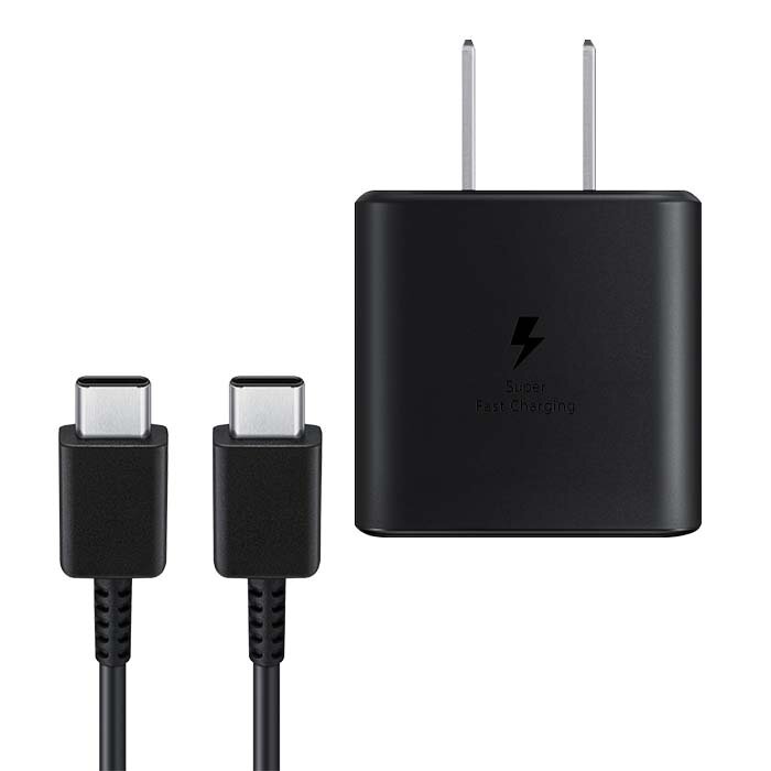 Cargador Samsung mas Cable  USB-C a USB-C