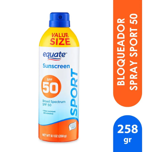 Bloqueador Solar en Spray Equate Sport SPF 50