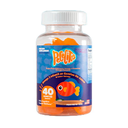 Omega 3 en Gomitas PECECITOS FITAMIN - Salud Cardiovascular | Gamero Honduras