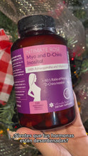 Cargar y reproducir el video en el visor de la galería, Myo-Inositol y D-Chiro Inositol Intimate Rose suplemento en cápsulas, frasco con 120 cápsulas
