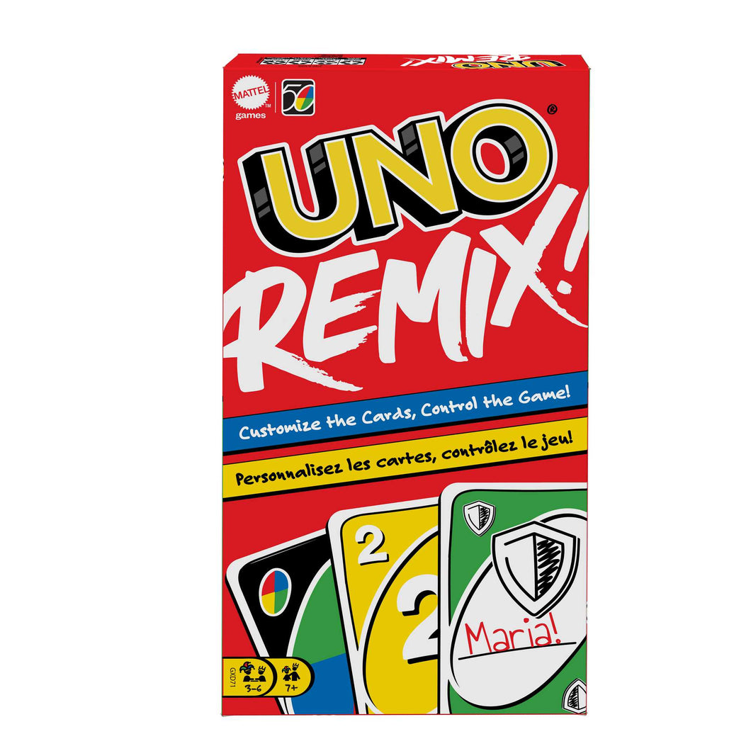 Juego de cartas UNO REMIX