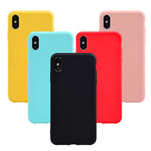 Cargar imagen en el visor de la galería, Silicon Case de Colores - iPhones
